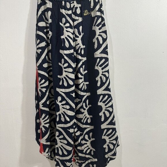 Desigual Flowy Abstract Wide Leg Cropped Multicolored Pants Sz 24 NWT 61P26M8 - Picture 8 of 13